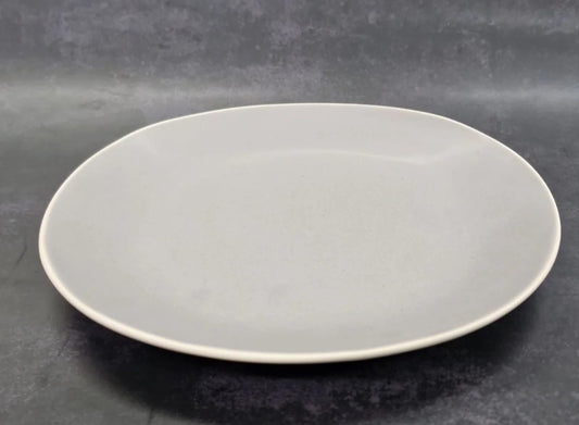 Dosthoff Matt Gray with White Rim Salad Plate 22 cm