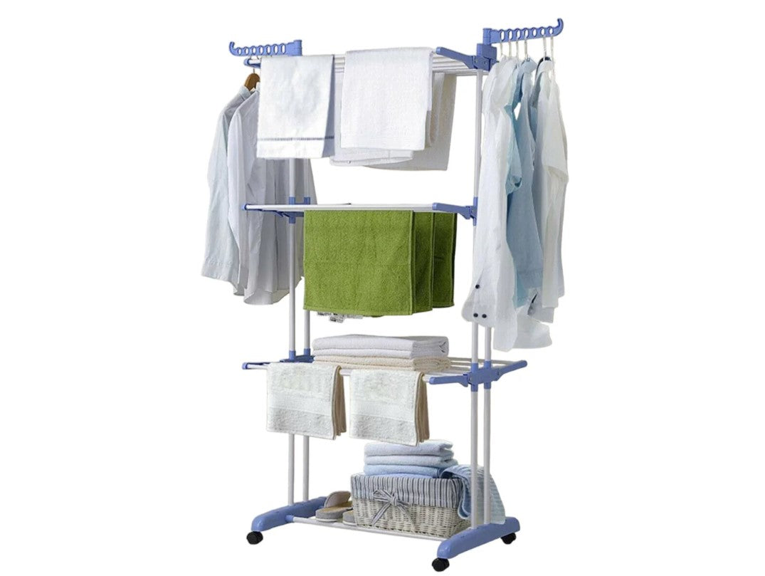 Three Layered Cloth Dryer with Wheels