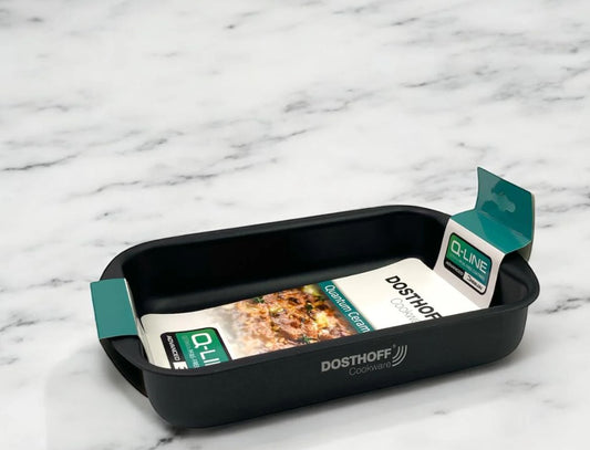Dosthoff Black Quantum Rectangular Oven Tray 25 cm