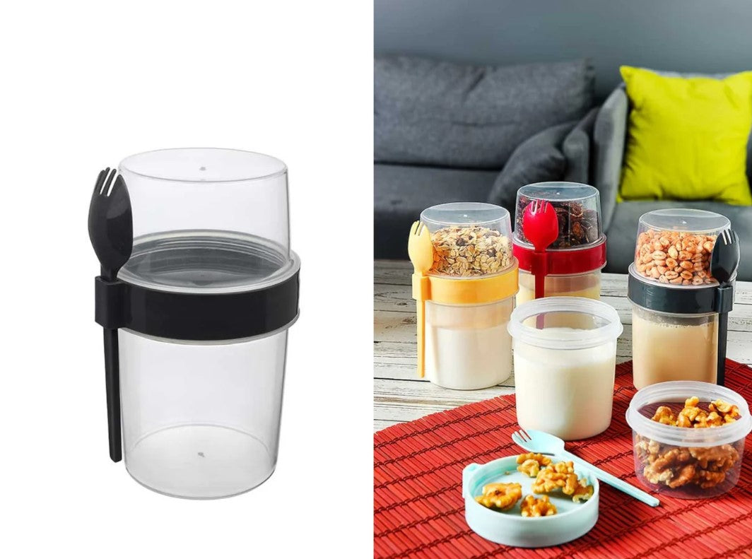 BPA Free Plastic Muesli Cup 550 m