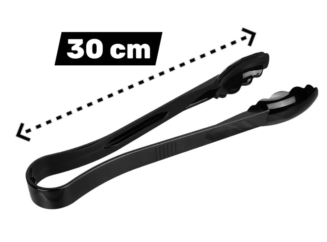 Polycarbonate Big Black Tong 22.5 cm