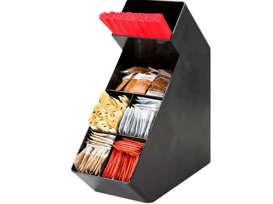 Multi Compartments Coffee Bar Organizer