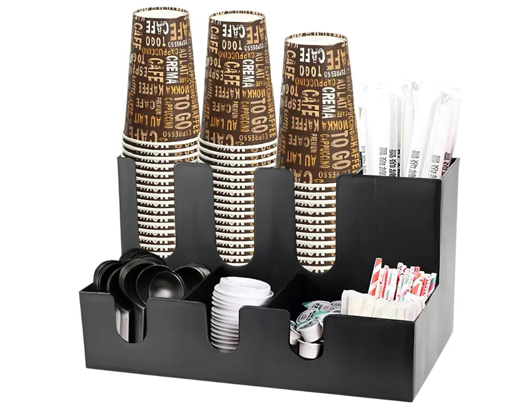Multi Compartments Cup and Lid Holder