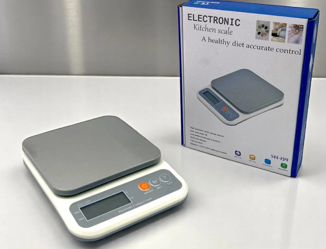 SS Surface Kitchen digital scale Max 10KG - 1g precision
