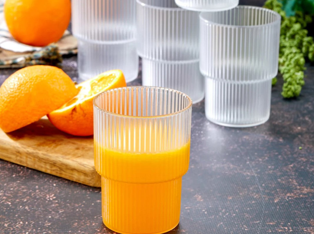 Set of 3 Plastic Cups "Origami"