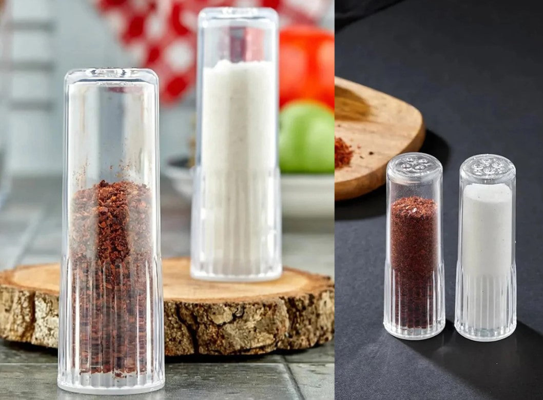 Acrylic Salt and Pepper Shaker Set