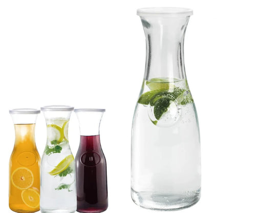 Glass Carafe with Lid 1 Liter
