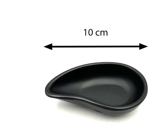 Small Sauce Bowl 10 cm Mat Black Melamine