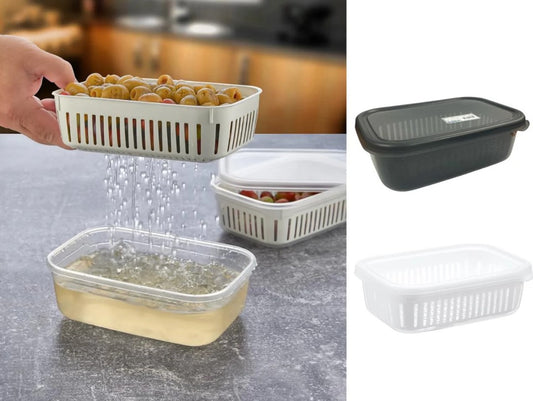 Nare Storage Box Small 1.2 L with Strainer