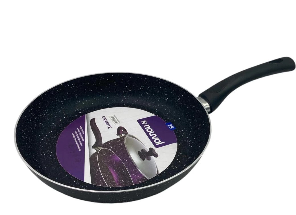 Black Granite Nouval Frying Pan 28 cm