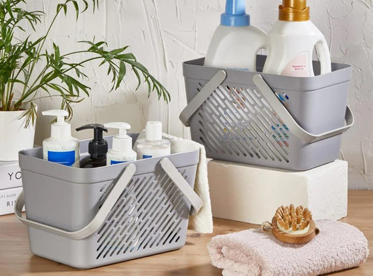 Multipurpose small basket with handles 27 cm