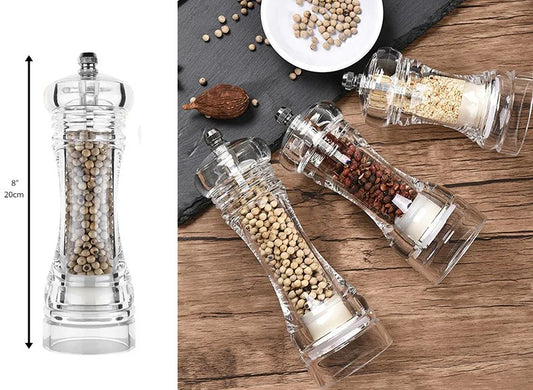Acrylic Pepper Grinder 20 cm