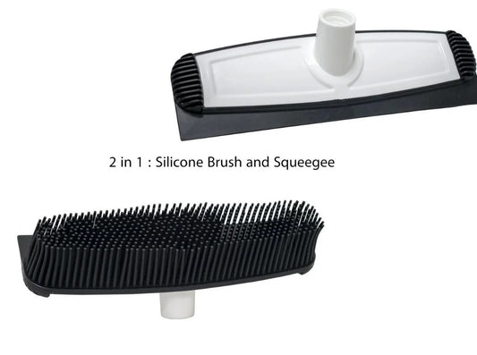 2 in 1 Deluxe Silicone Brush and Squeegee