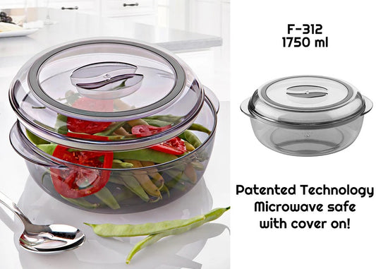 Acrylic Storage Container with Round Seal