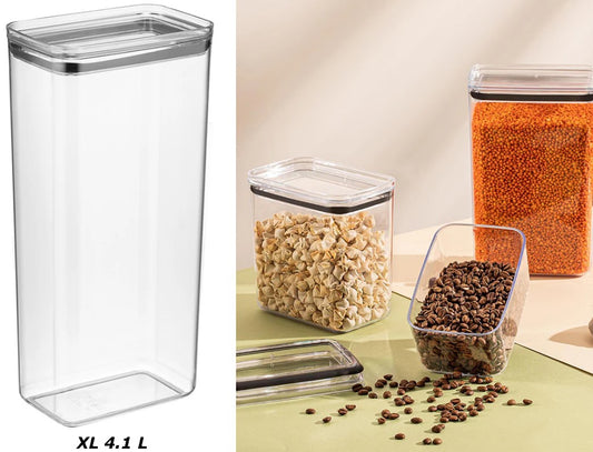 Airtight Rect Chef Food Jar 4.1 lt
