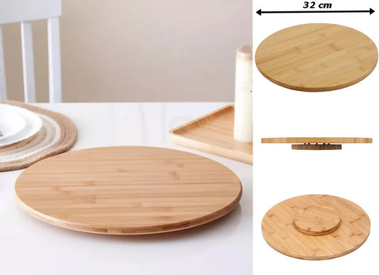 Bamboo Lazy Susan 32 cm