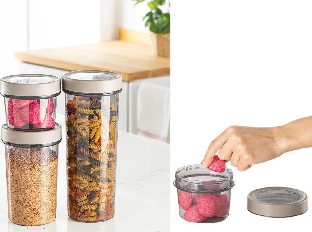 Single Piece Round Storage Jar 500 ml