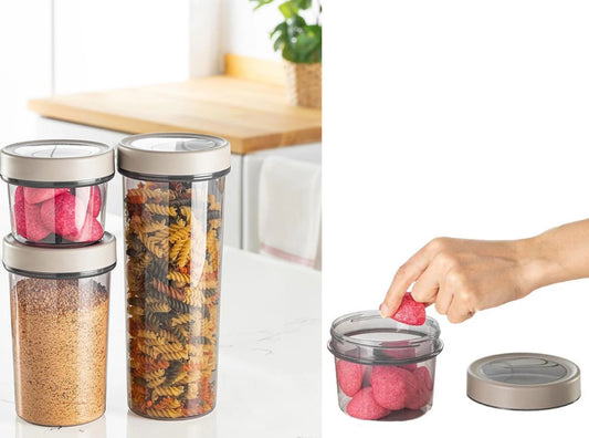 Single Piece Round Storage Jar 500 ml