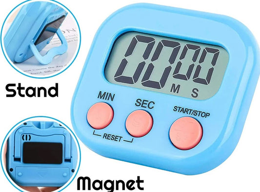 Digital Timer Kitchen Timer with Magnetic Back