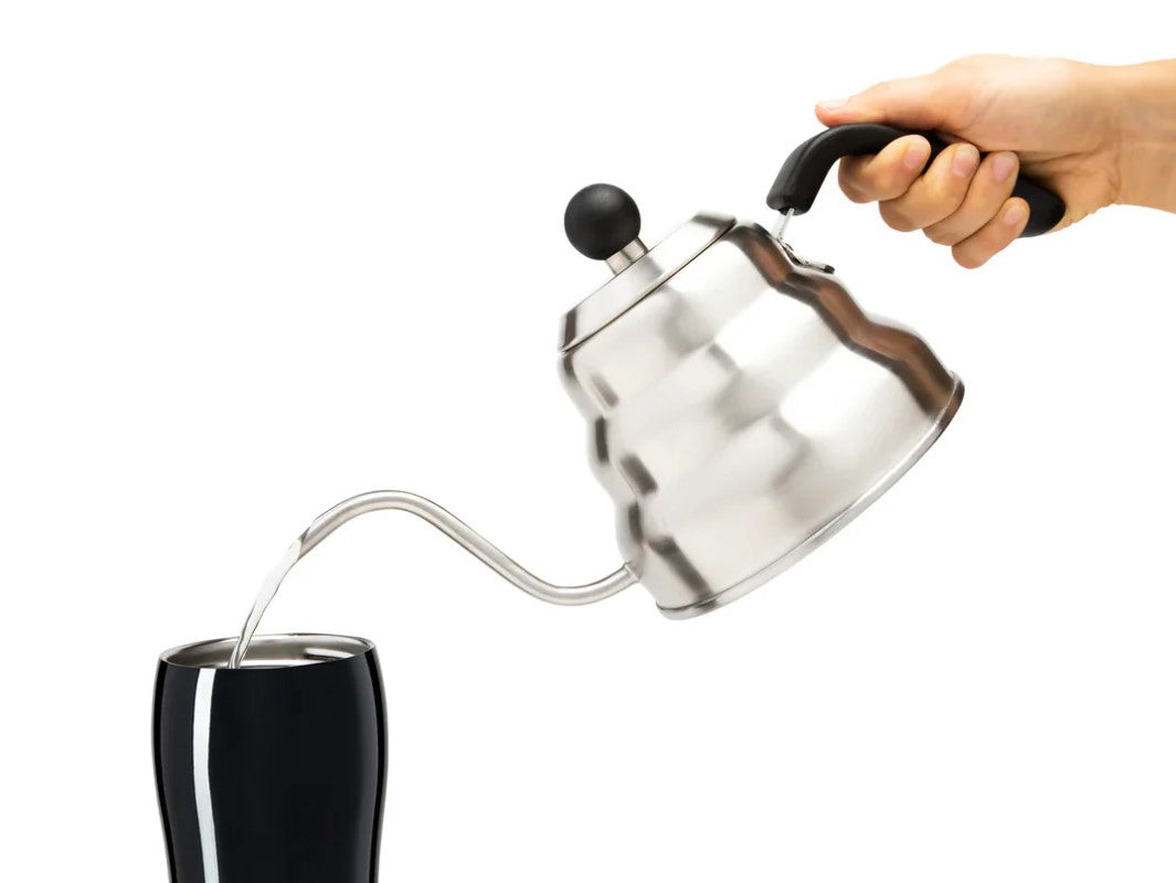 Pour Over Coffee Kettle w Gooseneck 1L Stainless Steel