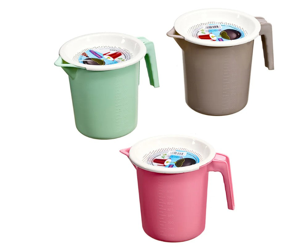 Jar with Filter For Recycling Oil 1L