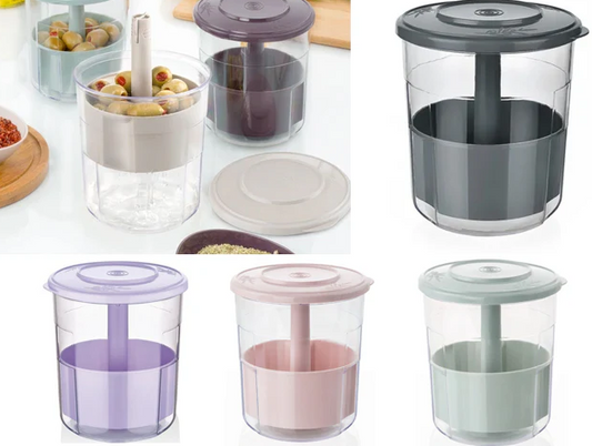 Olive Saver Box with Strainer and Picker 1.5L