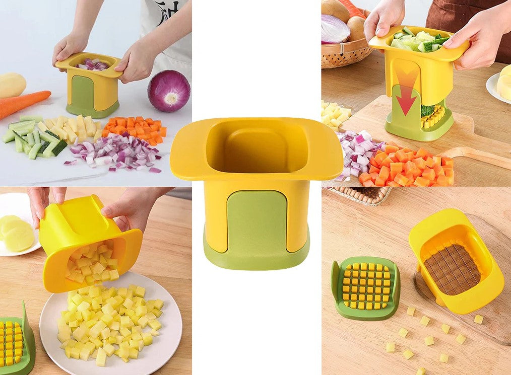 Cube & slice vegetable Cutter