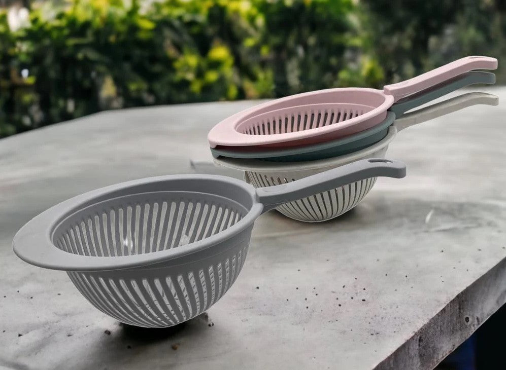 Flexible Strainer with Long Handle
