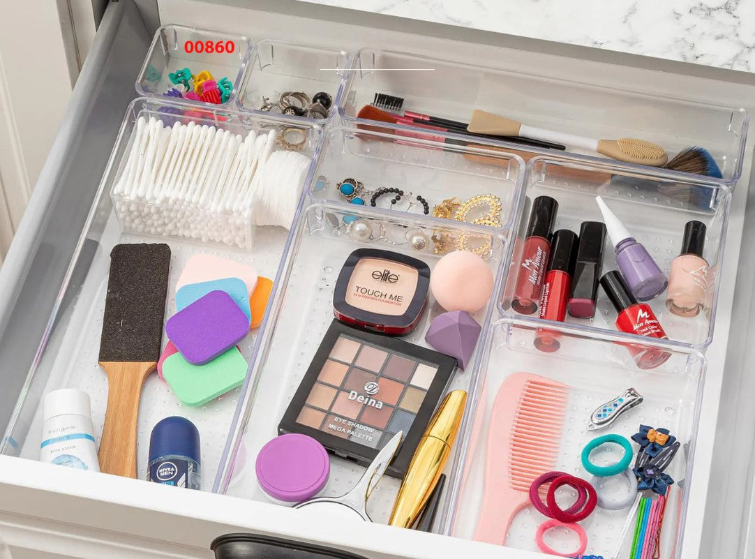 Ultra Clear Punto Modular Drawer Organizer 7.5x7.5x5.5 c