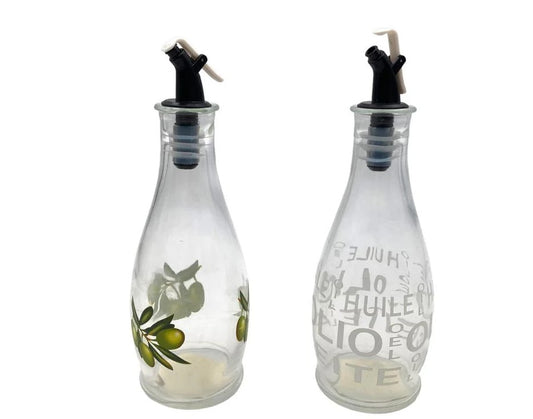 High quality oil bottle with locked cover