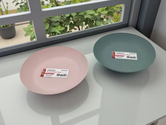Armada Round deep Plastic Plate 17 cm