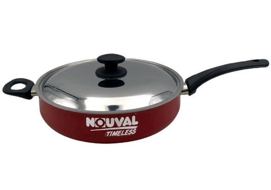 Aluminium sauteuse S/S cover 28cm