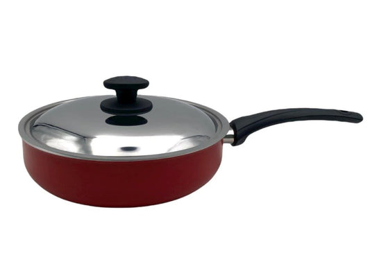 Aluminium sauteuse S/S cover 26cm