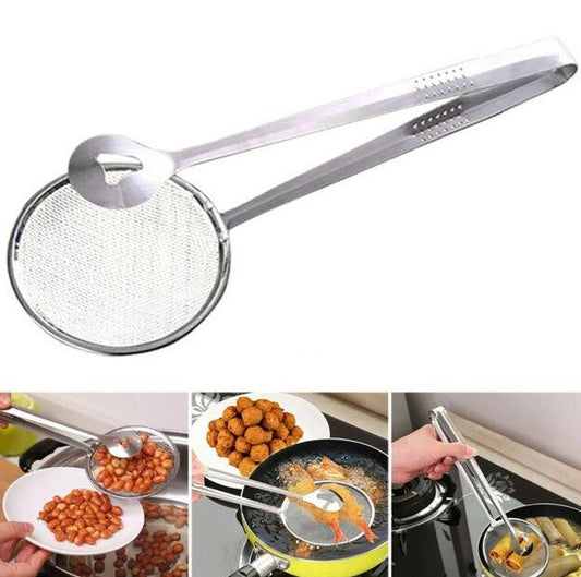 Mesh Frying Tong Clip