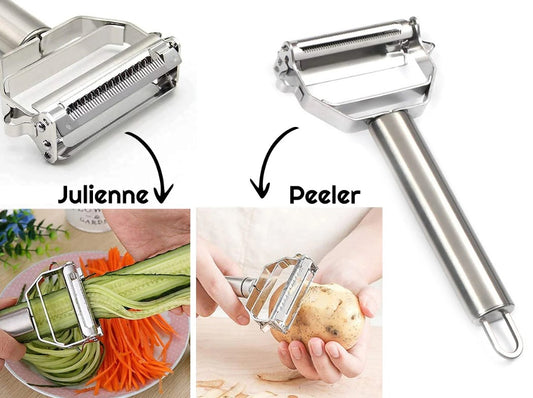 2 in 1 High Quality SS Peeler