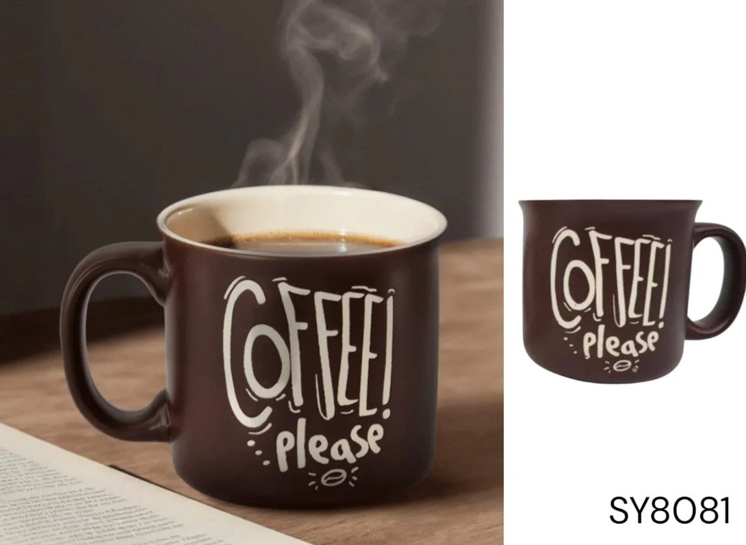 Jumbo Brown Coffee Mug