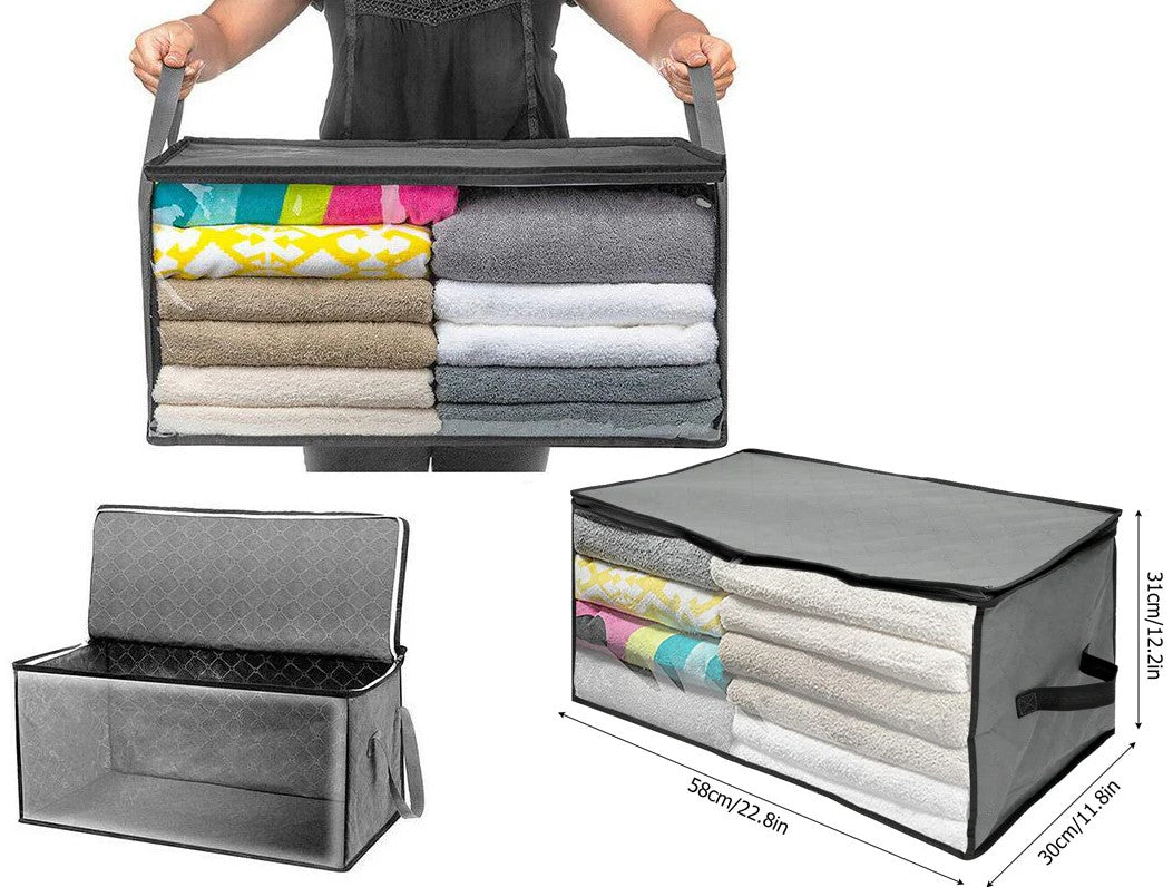 Non Woven Large Bag with Transparent Side