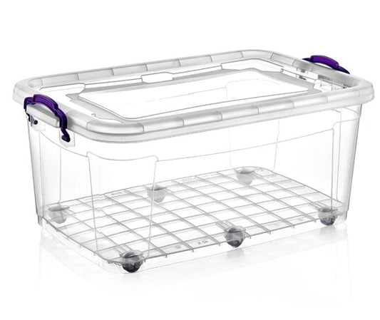 Clear Storage Box 80 L