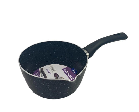 Black Granite Nouval Sauce Pan 16 cm