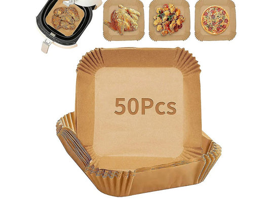 Food Grade Non Stick Air Fryer Liner X50