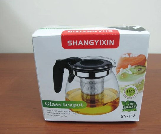 Glass Teapot with filter