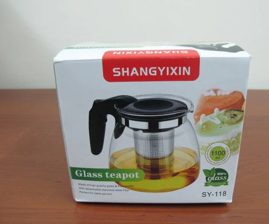 Glass Teapot with filter