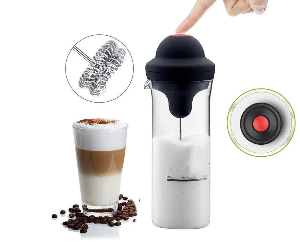 Glass Frother Cup 450ml