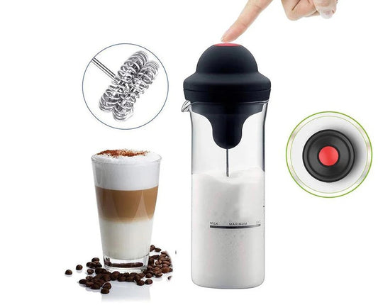 Glass Frother Cup 450ml
