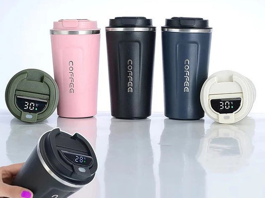 Digital Stainless Steel Travel Mug 500 ml