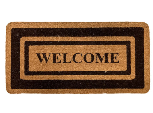 Coco mat with PVC backing 100x50 cm