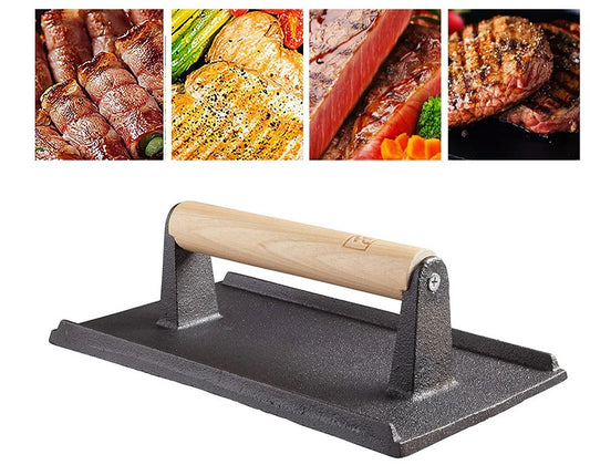 Cast Iron Grill and Sandwish Press