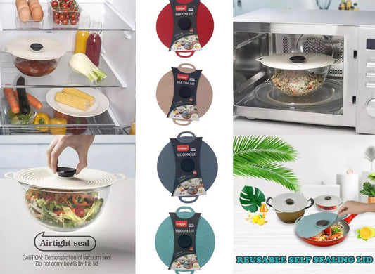 Self Sealing Reusable Silicone Lid 20.5 cm