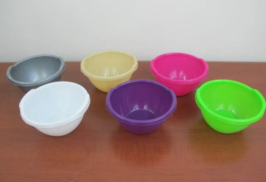 Small Plastic Colorful Bowl X2