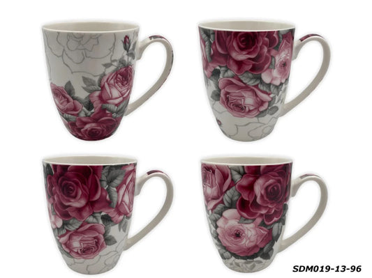 Porcelain Mug Rose Blossom